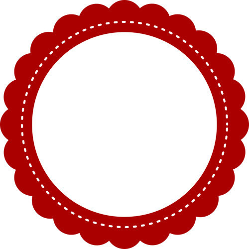 Selo vermelho imagem