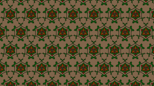 Dekorativa hexagoner sömlösa mönster