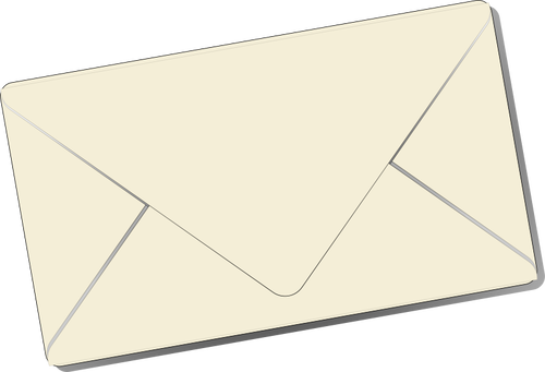 Mühürlü zarf vektör küçük resim