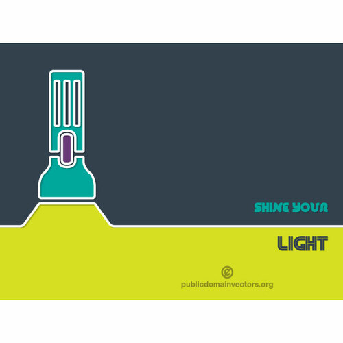 Taschenlampe-Vektor-Grafiken
