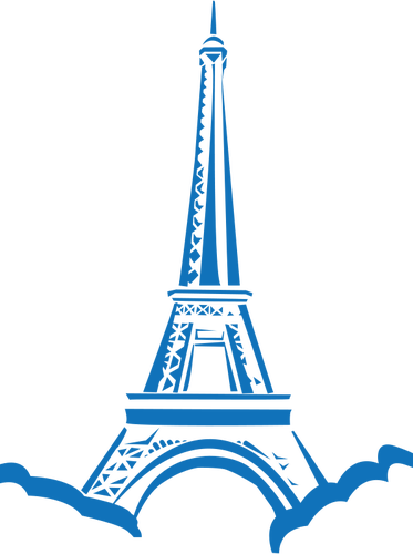 Illustration vectorielle de la tour Eiffel