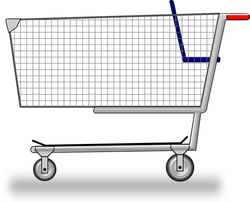 Shopping cart tecken vektorbild
