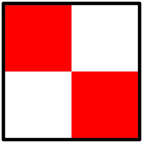 Vierkant vlag
