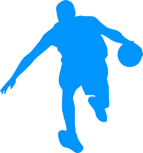 Basketbalspeler in actie 2