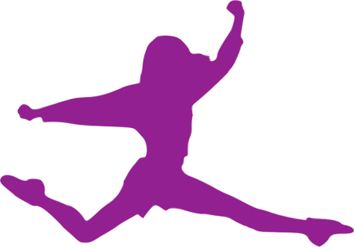 Фиолетовый танцор