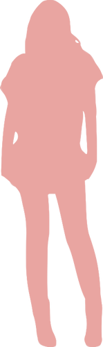 महिला गुलाबी छवि