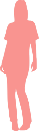 Fata care prezintă roz