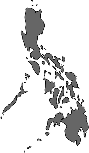 Philippine ist Karte
