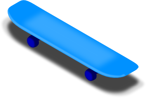 Skateboard vectorized Menggambar vektor