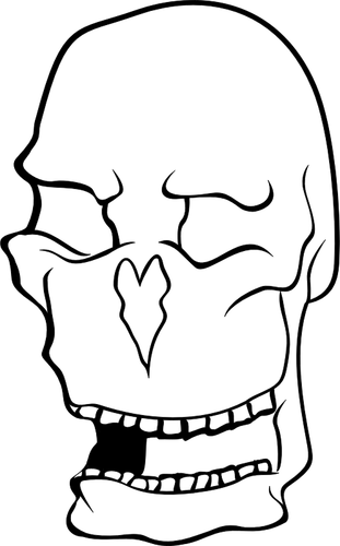 Clipart del cranio dell
