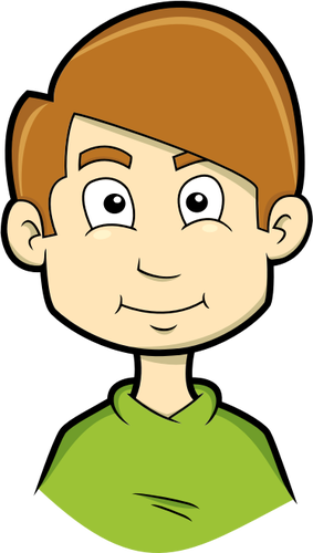 Maro cu părul băiat avatar vector miniaturi