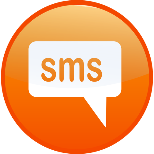 SMS vector afbeelding