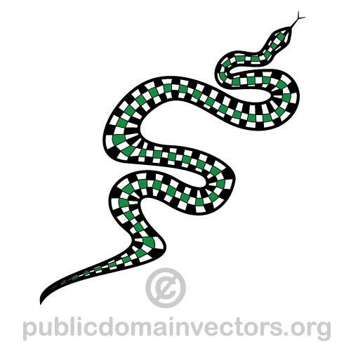 Векторное изображение змеи