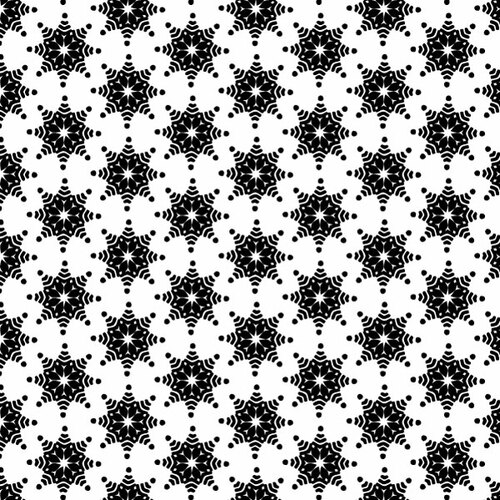 Snowflakes seamless pattern 5