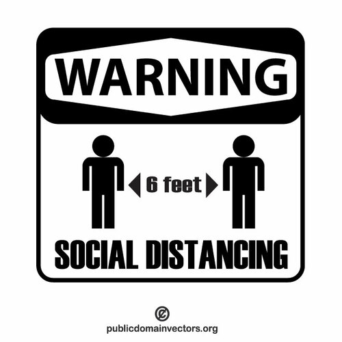 Tegn på sosial distanse