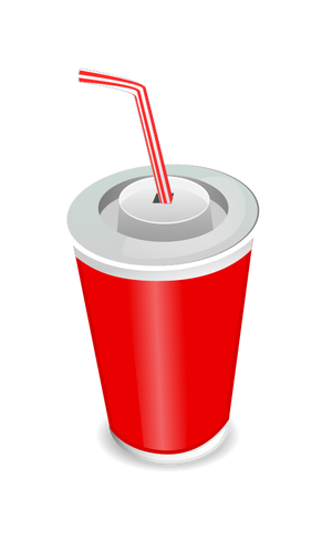 Vectorillustratie van soda cup