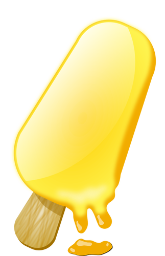 Žlutá zmrzlina