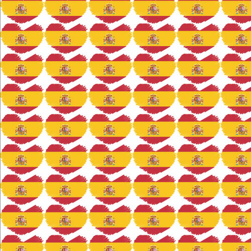 Jeg elsker Spania sømløs mønster