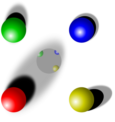 गेंद, गेंदें, क्लिप आर्ट, क्लिप आर्ट, रंगीन, inkscape, प्रकाश, छाया, क्षेत्रः, क्षेत्रों, ज्यामितीय, तत्व, 