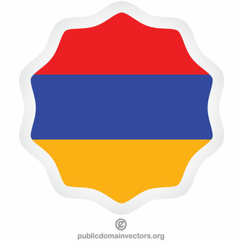 Símbolo da bandeira armênia