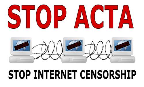 Pare de imagem vetorial ACTA