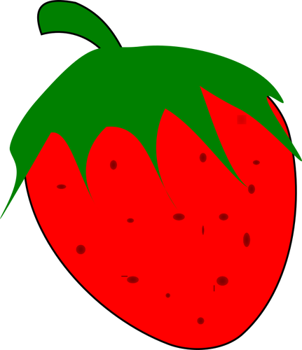 लाल स्ट्रॉबेरी