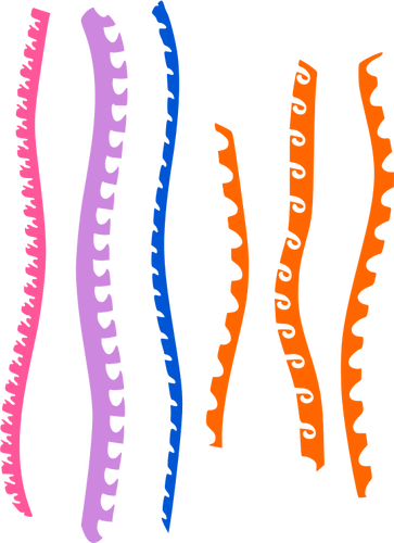 ClipArt vettoriale silhouette di colonna vertebrale umana