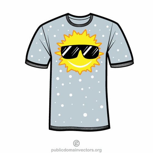 여름 모티브 티셔츠