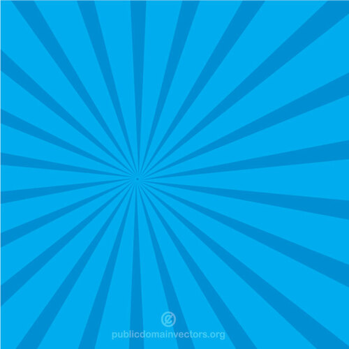 Blue sunbeams vector background