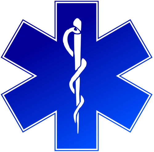 緊急医療サービスのベクトル画像