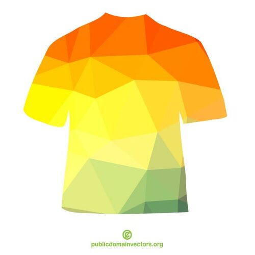 Kolorowy T-shirt