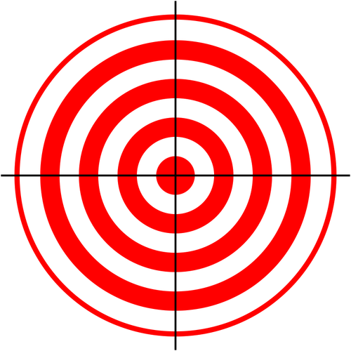 Gambar vektor target