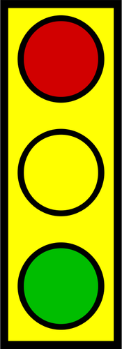 Grafika wektorowa mały przystanek symbol światła