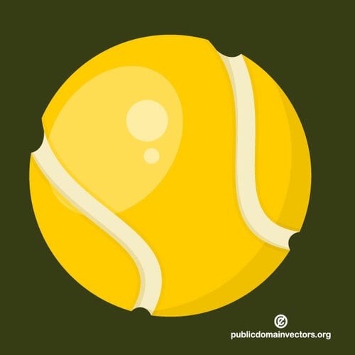 Tennis-Ball-Symbol