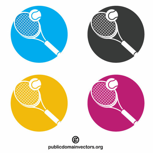 Tenniskoulun logo