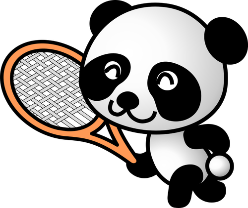 Image de dessin animé panda