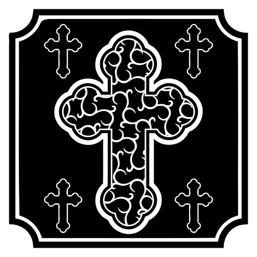 Christian cruce ilustraţia vectorială
