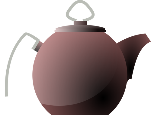 Векторная иллюстрация чайник или Кофеварка горшок