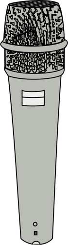 Mikrofon-Vektor-illustration