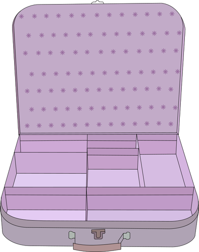 Grafica vettoriale valigia