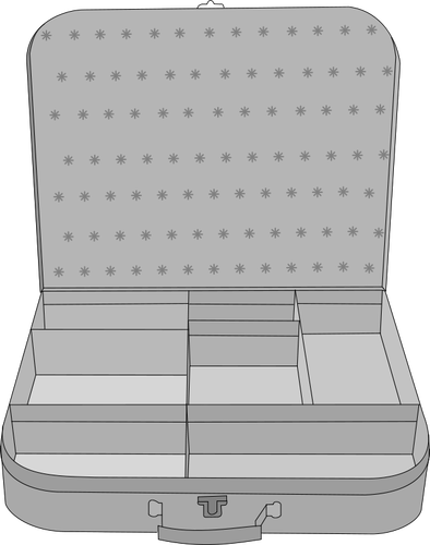 Koffer vector afbeelding
