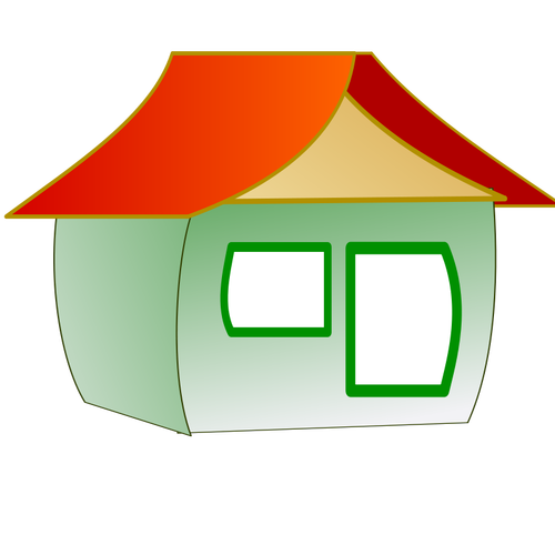 Casa pictograma vector miniaturi