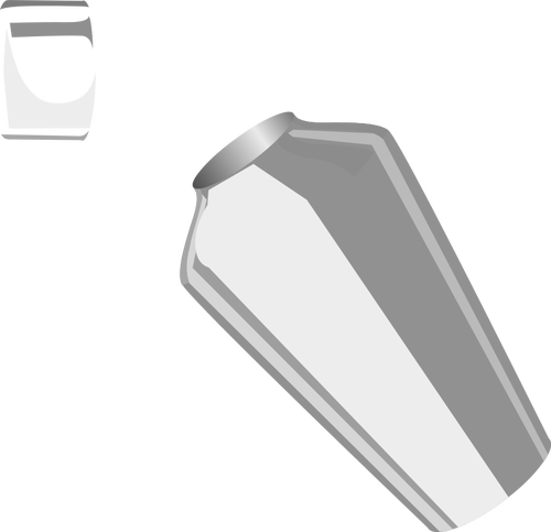 Zilveren cocktail shaker