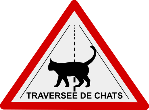 Cat crossing