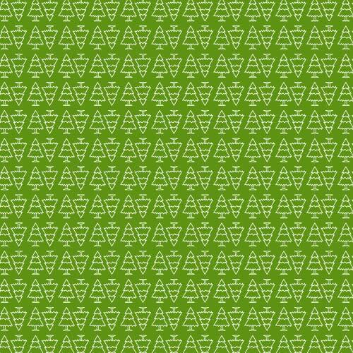 Green Christmas mønster vektor