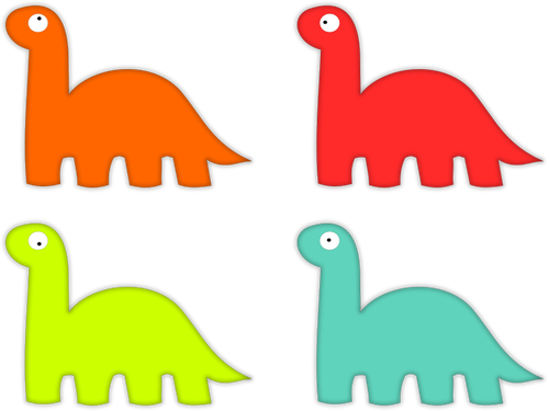 Dinosaur ikoner