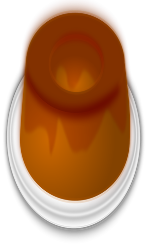 Candy pudding vector