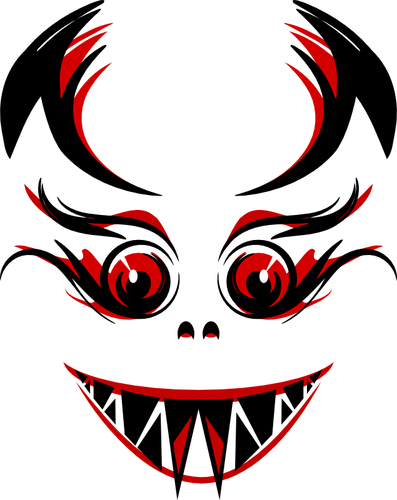 Halloween vampiro monstruo vector clip art