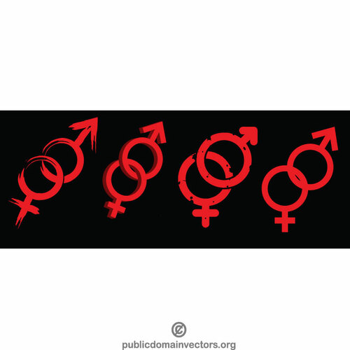 Simbol-simbol jenis kelamin