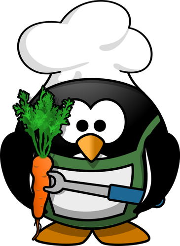 Pinguïn chef-kok